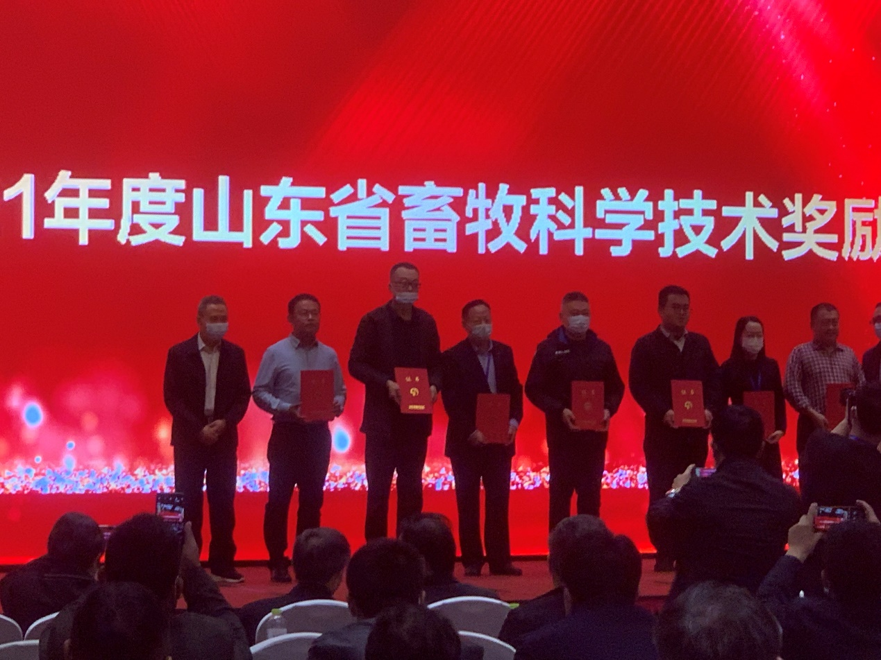 圣道生物喜获山东省畜牧协会科技奖励表彰
